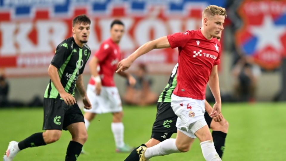 Wisła Kraków wysoko przegrała u siebie z Cercle Brugge 1:6 i praktycznie nie ma szans na awans do Ligi Konferencji Europy/fot: PAP, Art Service