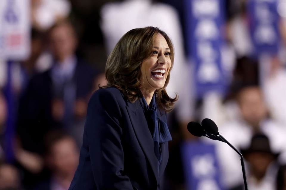 Kamala Harris/fot. Will Oliver/PAP/EPA