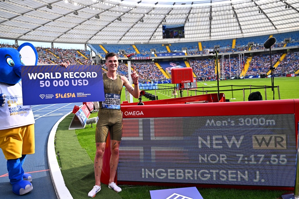 Jakob Ingebrigtsen pokazał wielką klasę/inf. prasowa