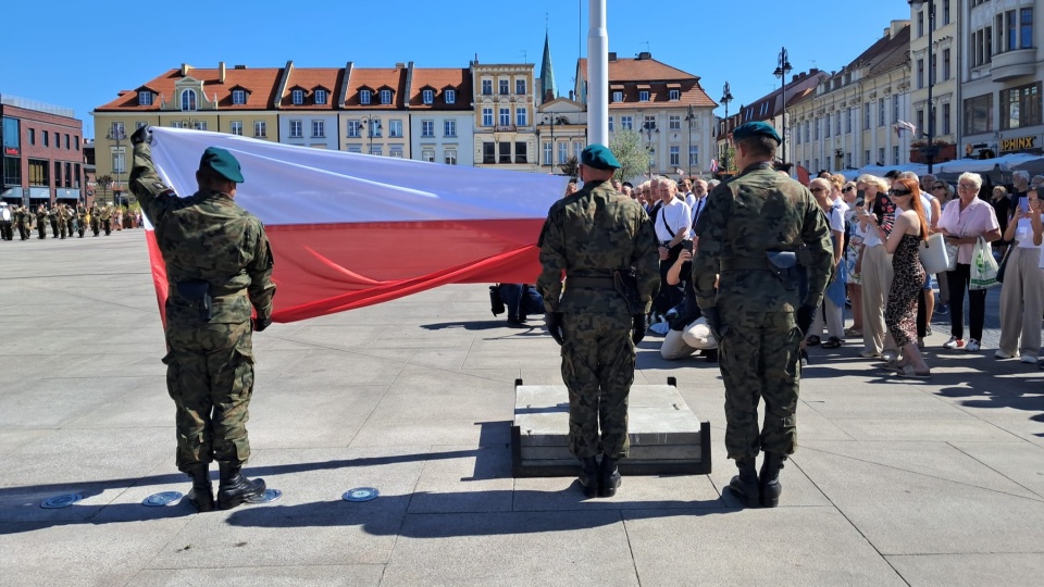 W Bydgoszczy i Toruniu odbyły się uroczystości związane z 85. rocznicą wybuchu II wojny światowej/fot: Damian Klich