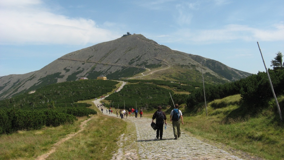 Śnieżka - najwyższy szczyt Karkonoszy i Sudetów/fot. Wikipedia/I, Derbeth, CC BY 2.5