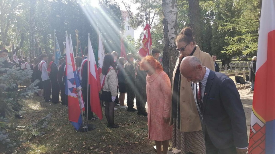 Cmentarz Bohaterów w Bydgoszczy. Uroczystość upamiętniająca mieszkańców miasta i okolicy zamordowanych przez hitlerowców/fot. Monika Siwak