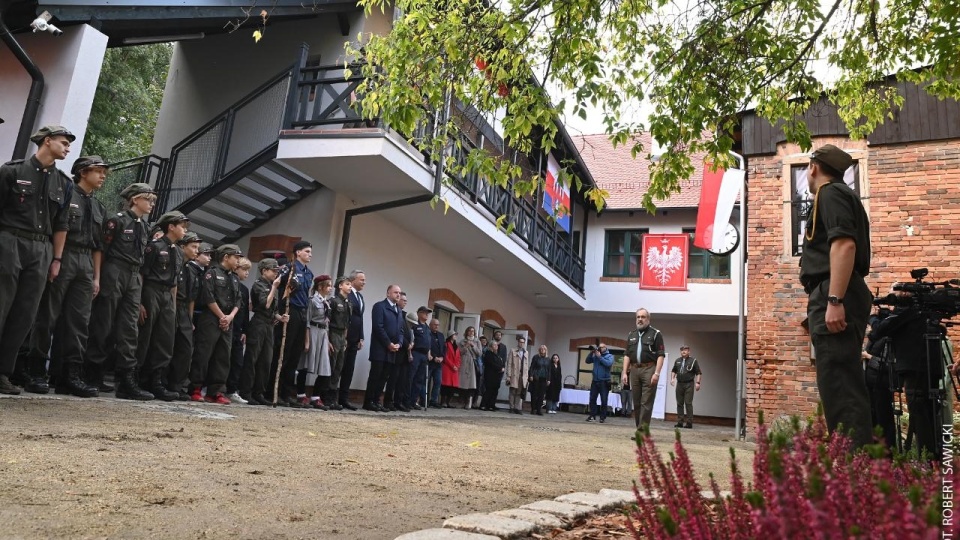 Poszerza się baza bydgoskich harcerzy ZHR. Na bydgoskim Szwederowie oficjalnie otwarto nowy budynek, który powstał dzięki Gminnemu Programowi Rewitalizacji/fot. Elżbieta Rupniewska