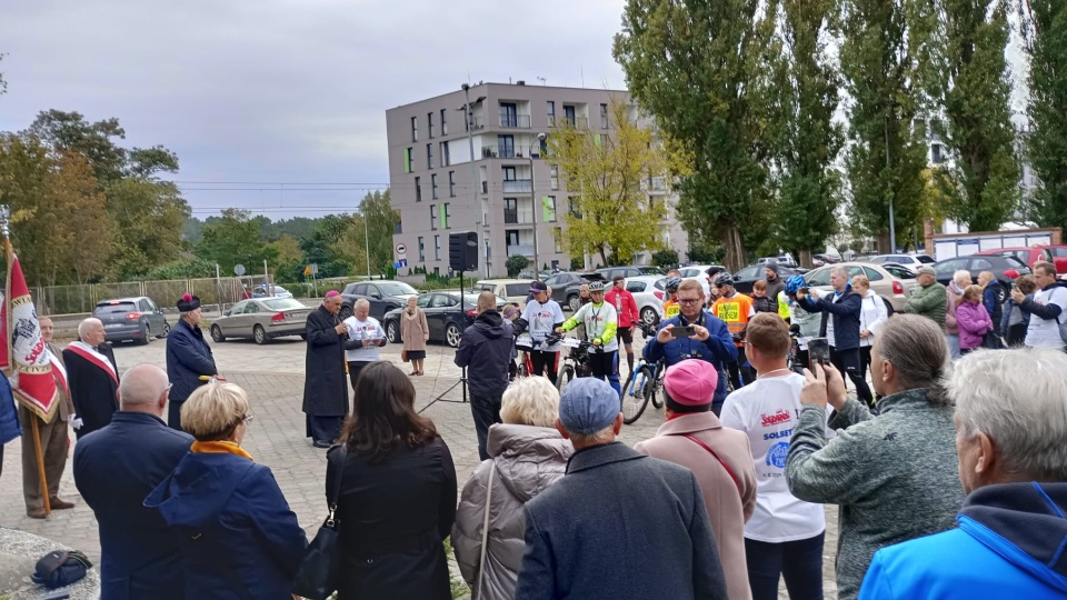 Maraton Szlakiem Męczeńskiej Drogi Błogosławionego Księdza Jerzego Popiełuszki/fot. Wiktor Sobociński