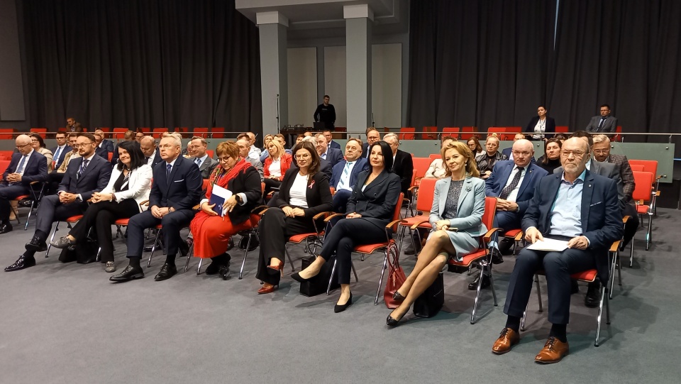 W Urzędzie Wojewódzkim w Bydgoszczy wiceminister zdrowia, Katarzyna Kacperczyk spotkała się z przedstawicielami placówek z obszaru ochrony zdrowia zainteresowanych pozyskaniem pieniędzy z KPO/fot: Tatiana Adonis