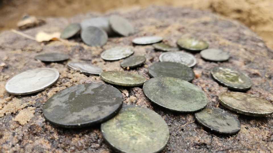 Zaskakujące znalezisko archeologiczne nad rzeką Wdą w Borach Tucholskich, niedaleko Osia/fot. nadesłane