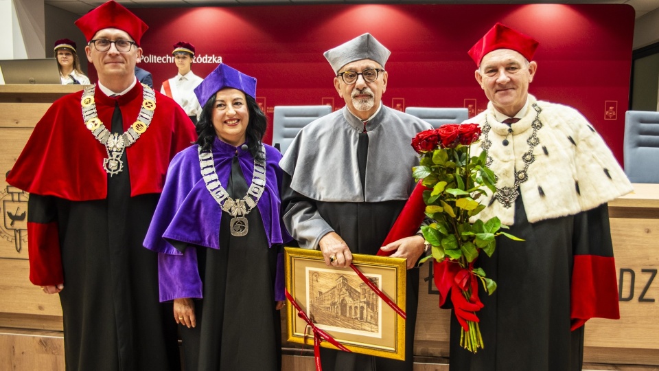 Prof. Bogusław Buszewski doktorem honoris causa Politechniki Łódzkiej/fot. p.lodz.pl