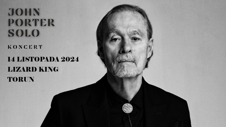 Koncert „John Porter Solo” odbędzie się w czwartek (14 listopada) w klubie Lizard King Toruń/fot. materiały organizatorów wydarzenia