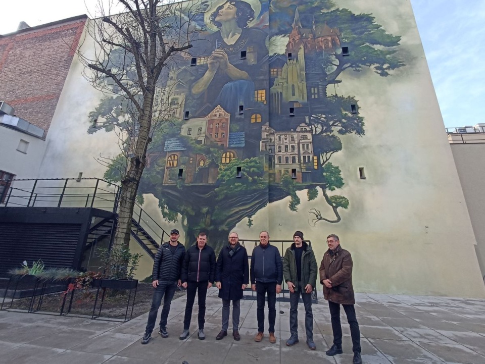 Mural „Piecza toruńska”/fot. Monika Kaczyńska