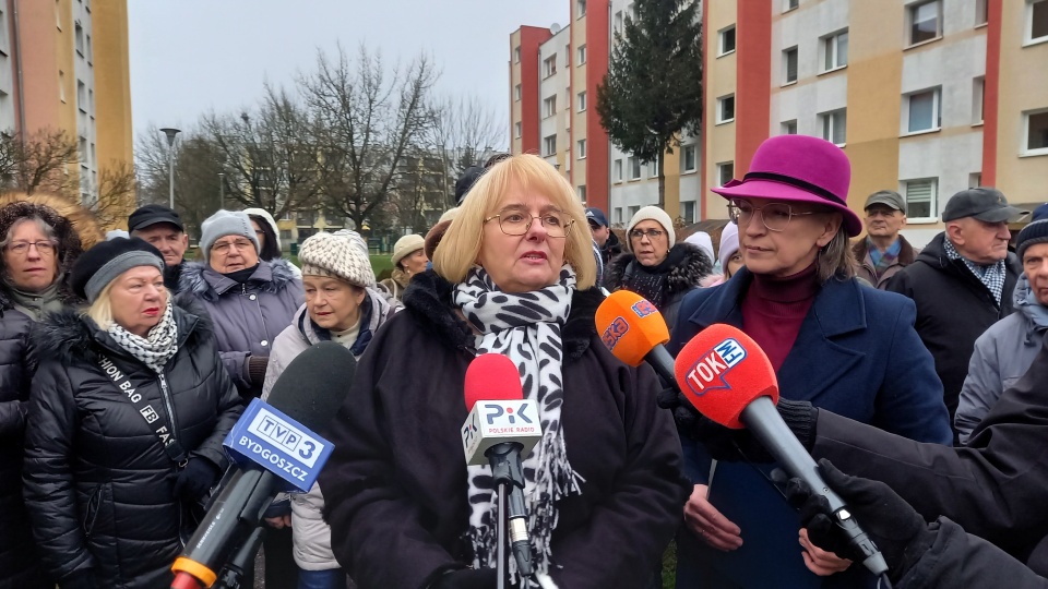 Mieszkańcy Kapuścisk nie zgadzają się na budowę bloku przy ul. Sandomierskiej 32a/fot. Tatiana Adonis