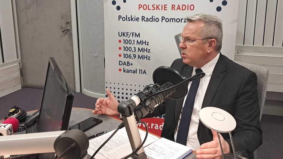 Gościem „Rozmowy Dnia” był Piotr Hemmerling, wicewojewoda kujawsko-pomorski i członek zarządu Nowej Lewicy/fot: Radosław Łączkowski