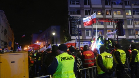 Protest rolników w Warszawie/fot. Piotr Nowak