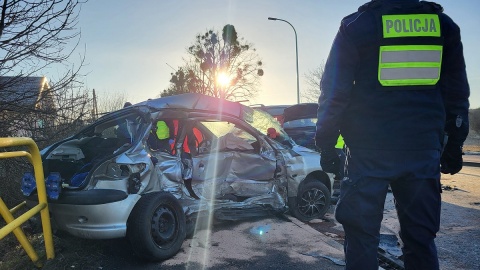 rzyczyny i okoliczności tragedii bada policja/fot. KPP w Świeciu