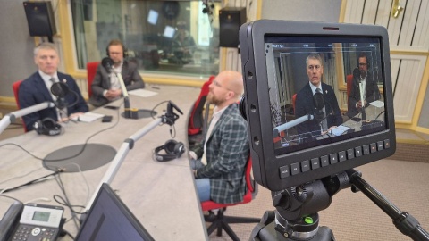 „Radiokonferencja”, 13 stycznia 2024 roku/fot. Tomasz Bielicki/zrzut ekranu