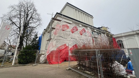 Trwa remont Teatru Polskiego w Bydgoszczy/fot. Izabela Langner