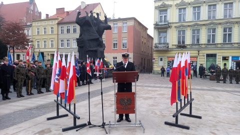 105 lat temu Bydgoszcz wróciła do Polski. Oficjalne obchody odbyły się na Starym Rynku/fot: Tatiana Adonis