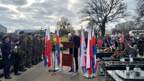 Tak wyglądały uroczystości 80-lecia wyzwolenia Bydgoszczy na cmentarzu przy ul. Toruńskiej. / Fot. Tatiana Adonis