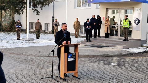 Minister obrony narodowej Władysław Kosiniak - Kamysz otworzył w Bydgoszczy JATEC, czyli Połączone Centrum Analiz, Szkolenia i Edukacji NATO-Ukraina/fot. Damian Klich