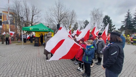 Tak wyglądały uroczystości w Białych Błotach. / Fot. Jolanta Fischer