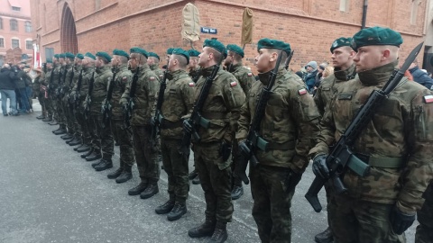 Tak wyglądały uroczystości w Toruniu. / Fot. Michał Zaręba