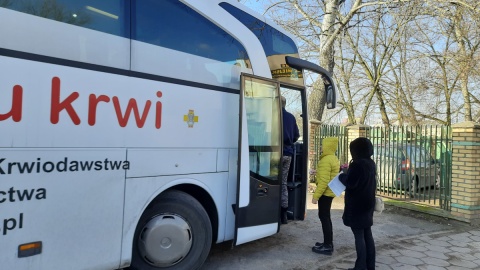 W wyniku zbiórki zorganizowanej przez bydgoskich strażników miejskich, zebrano blisko 15 litrów krwi/fot: Straż Miejska w Bydgoszczy