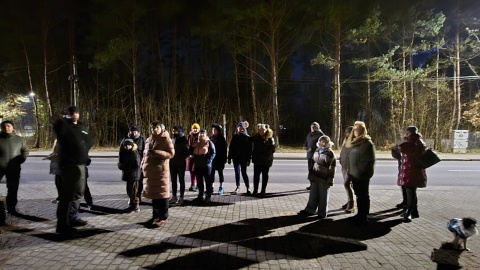 W ramach akcji Wdeckiego Parku Krajobrazowego blisko 200 osób ruszyło do lasu, żeby nasłuchiwać dźwięków sów/fot: nadesłane