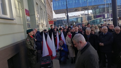 44. rocznicę rozpoczęcia strajku rolników upamiętniono w Bydgoszczy. Wydarzenia z 1981 roku doprowadziły do zarejestrowania rolniczej „Solidarności"/fot. Monika Siwak