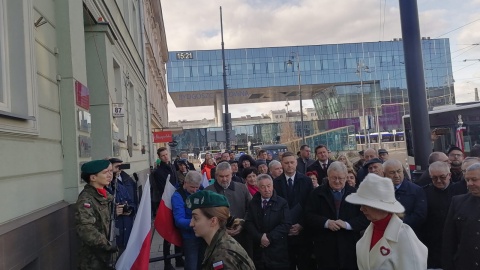 44. rocznicę rozpoczęcia strajku rolników upamiętniono w Bydgoszczy. Wydarzenia z 1981 roku doprowadziły do zarejestrowania rolniczej „Solidarności"/fot. Monika Siwak