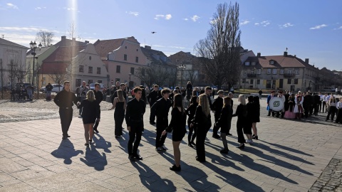 Włocławski polonez maturzystów/fot. Agnieszka Marszał