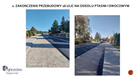 Nowe drogi i kanalizacja deszczowa. Rekordowa inwestycja w Wąbrzeźnie zakończona