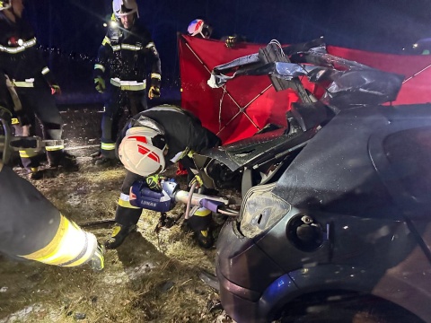 Terytorialsi żegnają kolegę Zginął nad ranem w wypadku na drodze krajowej nr 10