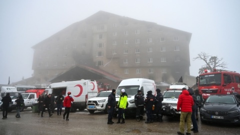 Turcja po tragicznym pożarze hotelu. Bilans ofiar śmiertelnych wzrósł do 79