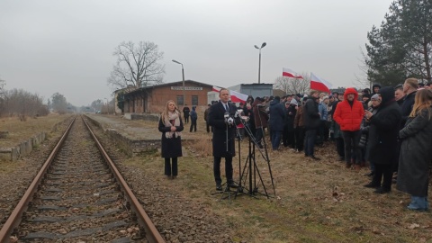 Karol Nawrocki w Sępólnie Krajeńskim: Będę upominał się o ustawę o CPK