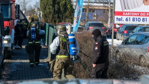 Niezidentyfikowany obiekt spadł na prywatną posesję niedaleko granicy Kujawsko-Pomorskiego