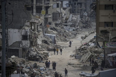 Izrael wznowił bombardowanie Strefy Gazy po uwolnieniu przez Hamas zakładnika