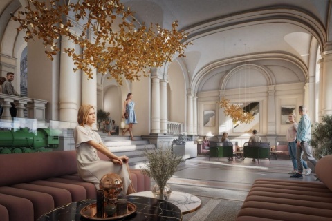 Tu będzie hotel. Gmach dyrekcji kolei w Bydgoszczy zmieni oblicze [wizualizacje]