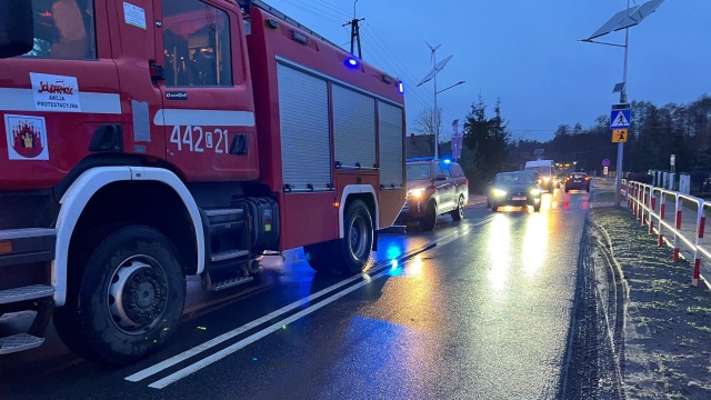 Sześcioletnie dziecko potrącone w Piaskach pod Grudziądzem. Trafiło do szpitala