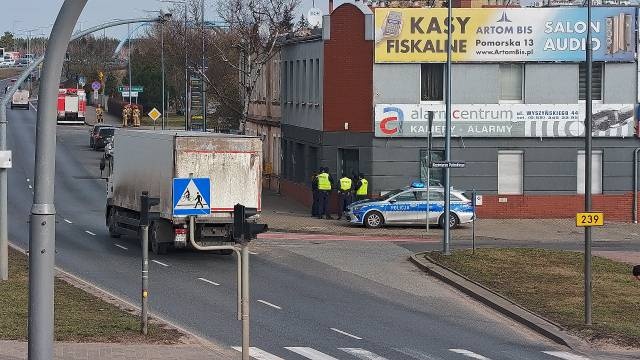 Wyciek gazu na al. Wyszyńskiego w Bydgoszczy. Ewakuowano mieszkańców [aktualizacja]