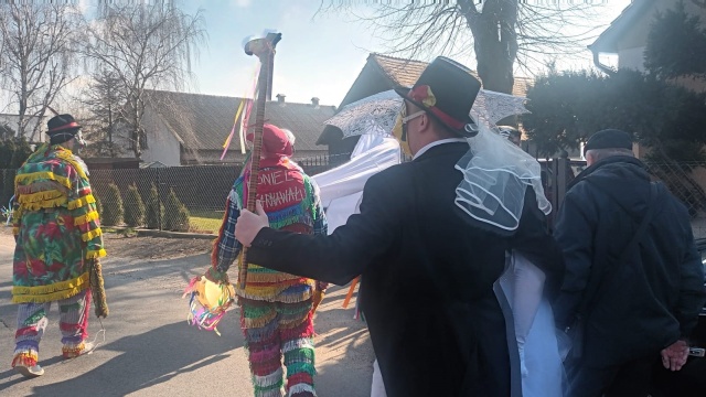 Wesołe przebieranki i tradycyjny przemarsz kozy. Mieszkańcy Inowrocławia świętują ostatki