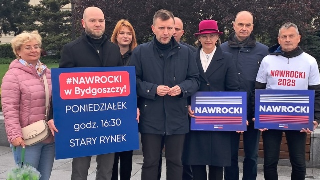 Karol Nawrocki odwiedzi w Bydgoszcz. To kampania intensywnego kontaktu z Polakami