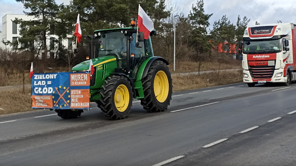 Rolnicy serię protestów organizowali zimą 2024 roku/fot. Monika Kaczyńska, archiwum