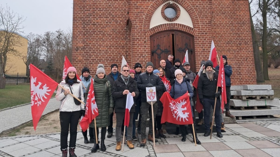 Uczestnicy marszu ku czci powstańców styczniowych/fot. Damian Klich