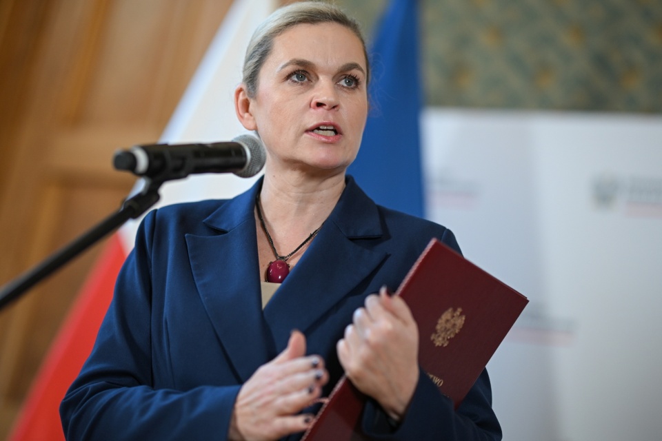 Minister edukacji Barbara Nowacka/fot. PAP/Marcin Obara