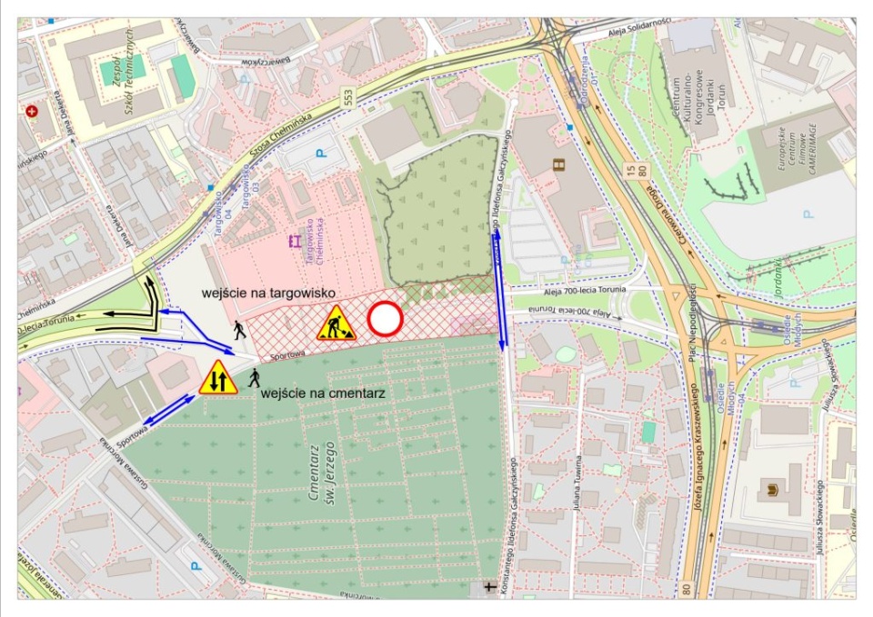 Pierwsze zmiany w ruchu zostaną wprowadzone 3 lutego/mapa MZD