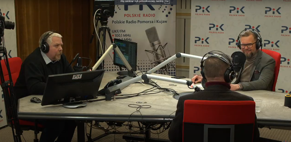 „Radiokonferencja" Polskiego Radia PiK/fot. zrzut ekranu