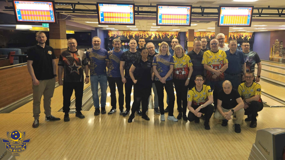 Zawodnicy otworzyli 10. sezon Bowlingowej Ligi Mistrzów na kręgielni RAD Bowling w Grudziądzu/fot: nadesłane