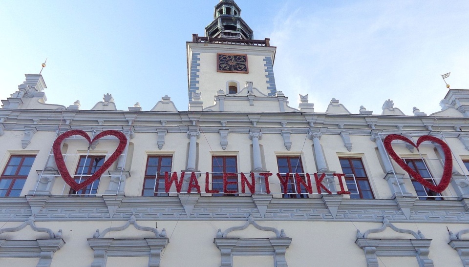 Walentynkowa atmosfera najbardziej widoczna będzie w Chełmnie, ale nie tylko. W jakich miejscach mogą świętować zakochani?/fot: archiwum