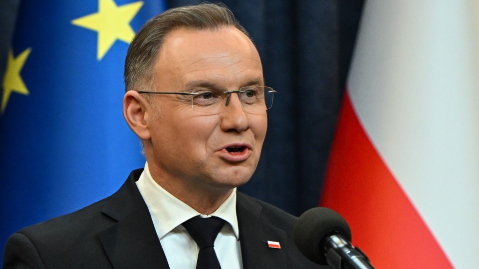 Prezydent Andrzej Duda spotkał się z sekretarzem obrony Stanów Zjednoczonych Petem Hegsethem/fot:PAP, Radek Pietruszka