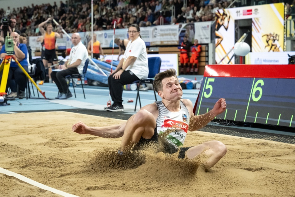 Adrian Brzeziński miał okazję rywalizować z medalistami olimpijskimi/fo. PAP/Tytus Żmijewski