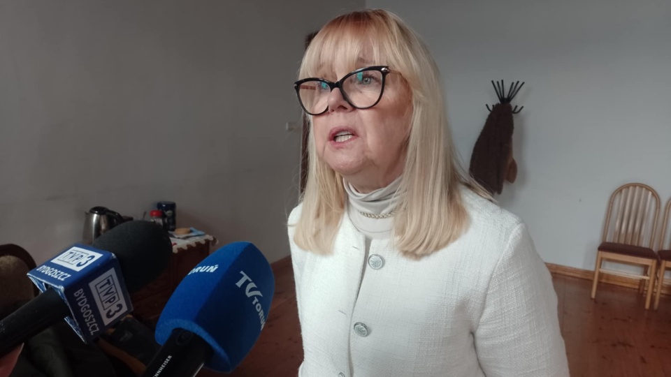 Grażyna Brzezińska, prezes Towarzystwa Miast Partnerskich Torunia/fot. Michał Zaręba